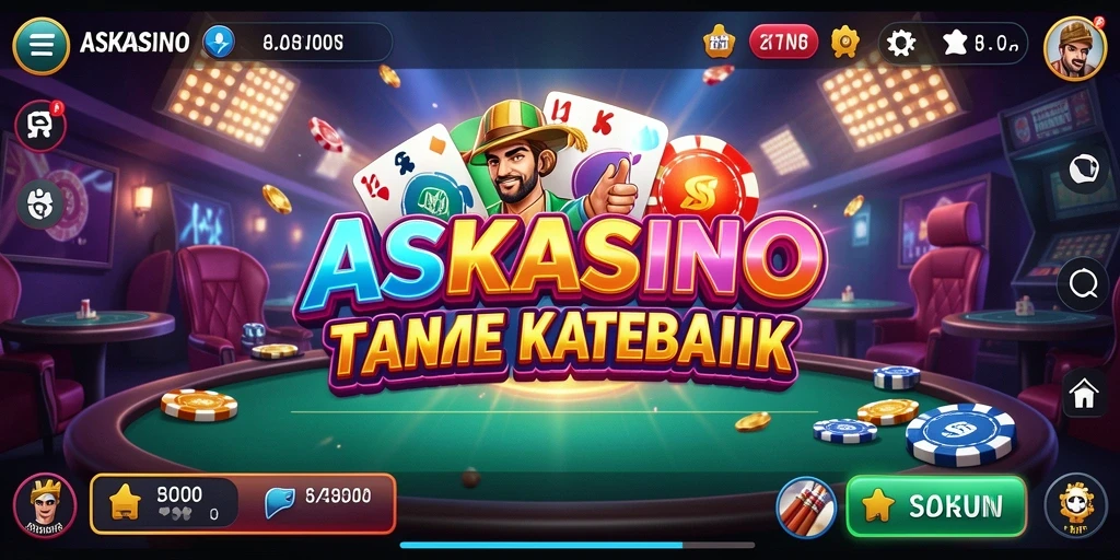 Screenshot gameplay <strong>ASKASINO</strong> menampilkan aksi seru bermain Kasino.