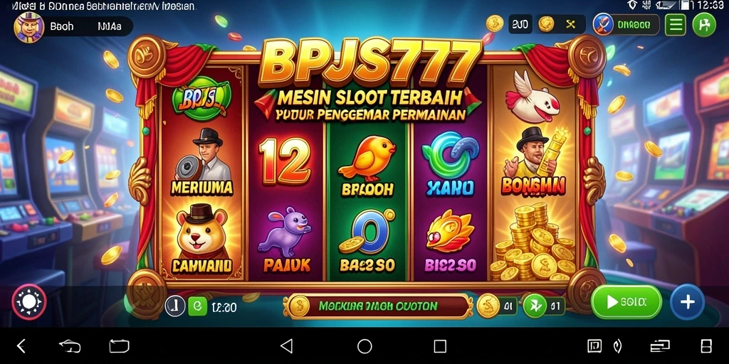 Screenshot mendebarkan dari gameplay mesin slot BPJS777.
