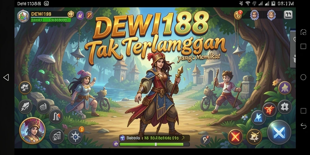 Screenshot gameplay DEWI188 yang menunjukkan aksi petualangan yang mendebarkan.