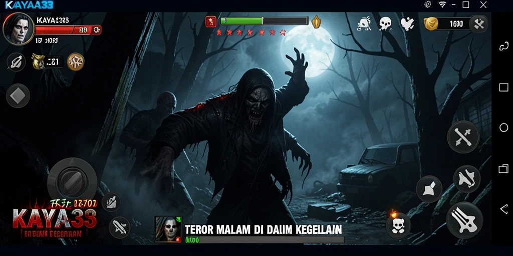 Gameplay menegangkan dengan suasana yang mencekam.