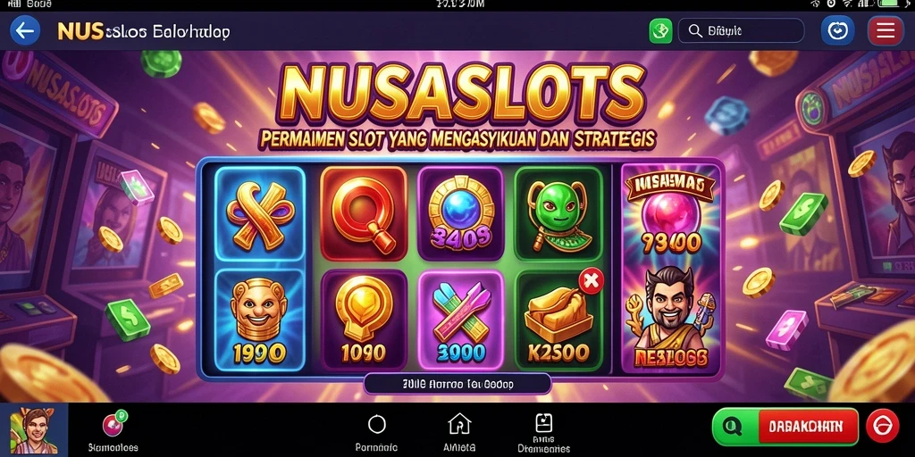 Gameplay menarik NUSASLOTS dalam aksi slot yang mendebarkan.