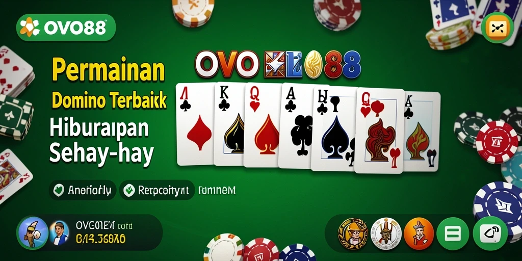 Screenshot gameplay <strong>OVO88</strong> menunjukkan keseruan bermain Domino.