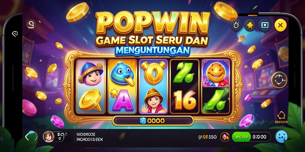 Tampilan gameplay Slot yang seru dan mengasyikkan di POPWIN.