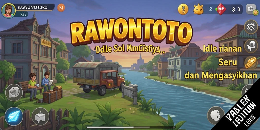 Screenshot gameplay RAWONTOTO menampilkan momen seru dalam strategi Idle.