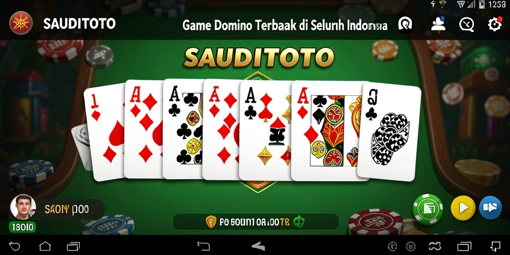 Tampilan gameplay seru dari SAUDITOTO dengan pemain yang berkompetisi.