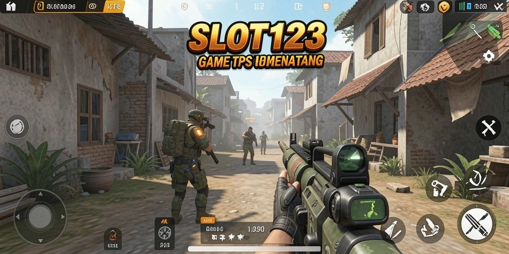 Tampilan menarik dari gameplay SLOT123 yang mendebarkan.