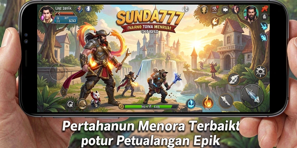 Screenshot SUNDA777 menunjukkan momen intens permainan Tower Defense.