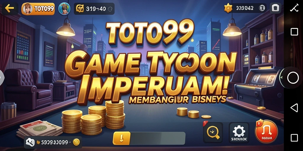 Screenshot <strong>TOTO99</strong> menampilkan pemain membangun bisnis sukses dengan grafis yang menarik.