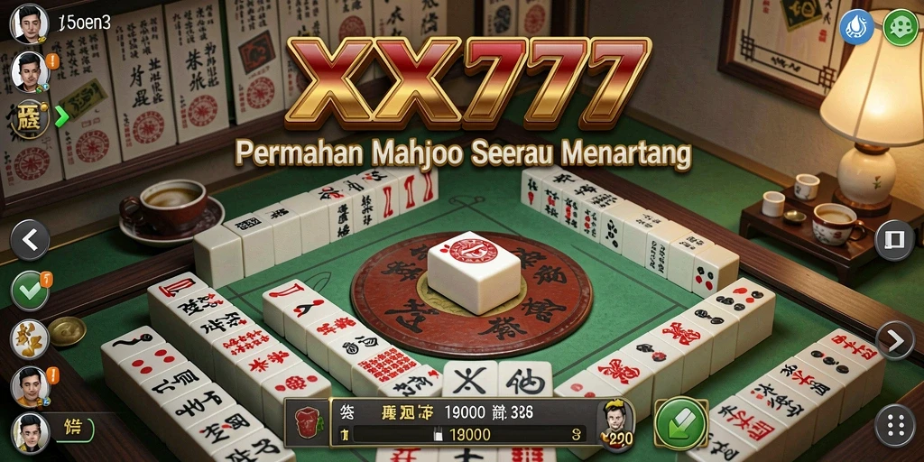 Gambaran gameplay seru dalam XXX777 yang penuh aksi Mahjong.